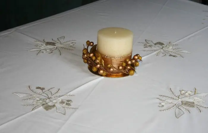 Golden Moments Tablecloth