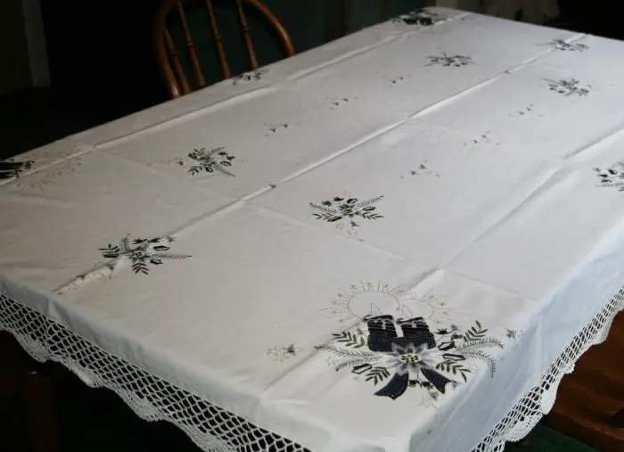 MoonLight XMas Tablecloth