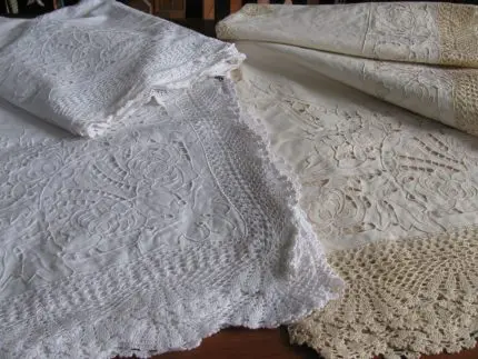 wTCA2971 Cutwork Elegance Crochet Chevrons Passover TA2264