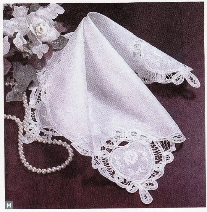 wWedding Handkerchief_Battenburg Lace45783