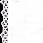 Hostess Gift- Colour border Appliqué Guest Towel Velour Towel 4p pre-bundled package special.
