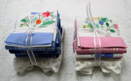 Linens & Life Styles: Hostess Gift- Applqué Guest Towels Bundles