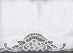wFrench Lace 6278W Guest Towels wL