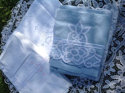Bed Sheets Wedding Bell+Blue