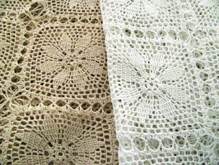 wTC20454 Crochet Sunflower Lace tablecloth  TA1889