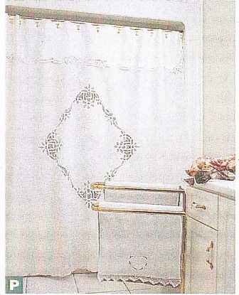 Batten ShowerCurtain SC2205wS  The Lace and Linens Co.The 