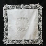 Royal Battenburg Lace cushion cover