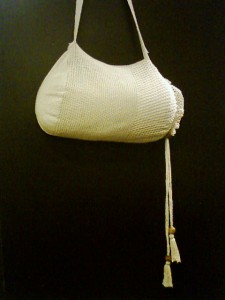 Crochet Lace all purpose shoulder bag, beautifully crafted for any shopping needs.