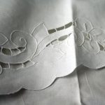 Cutwork Rose Envelope pillow sham is beautifully crafted.