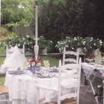 Linens & Life Styles- how Linens can set the mood for an Intimate Sunday Brunch in the Garden