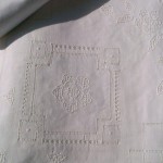 Mandala Hemstitched Cotton tablecloth