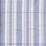 Ticking Stripe outdoor cotton tablecloth-Dusky Blue 