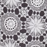 Snowflake Crochet Lace in detailed workmanship