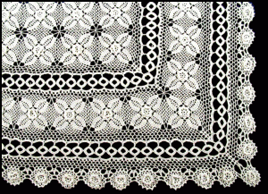 irish lace tablecloth